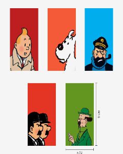 Tintin Bookmark